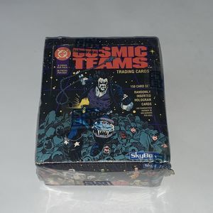 Vintage 1993 Skybox DC Comics Cosmic Teams Trading Cards Sealed Box 36 Packs